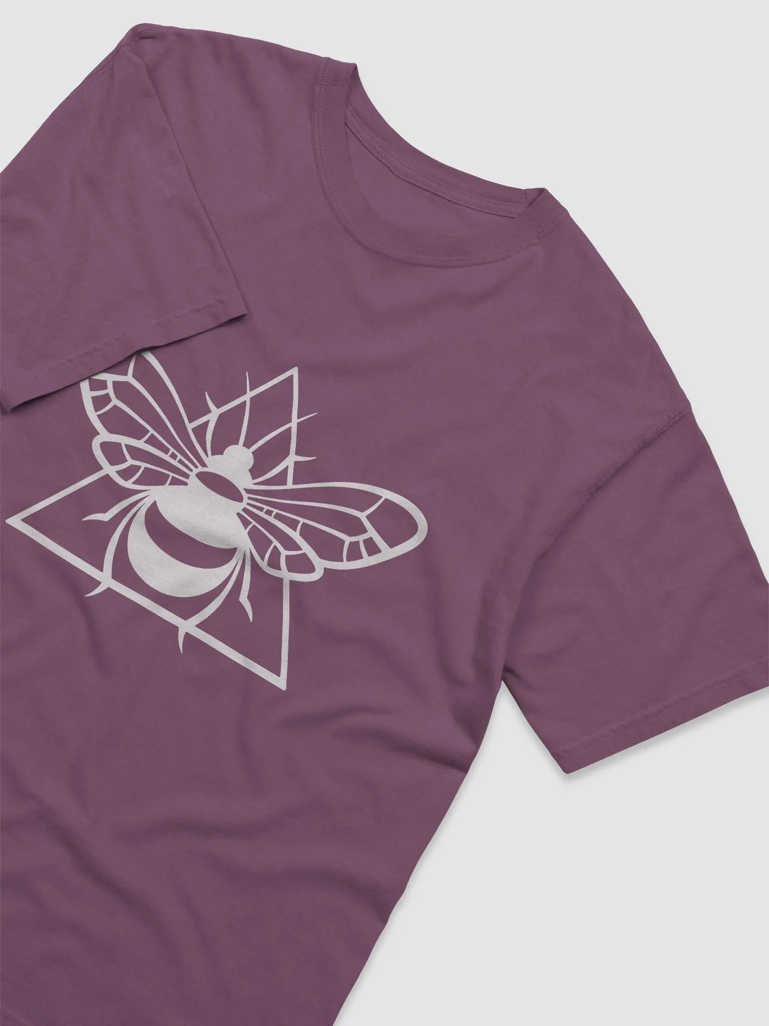 aribee tee white logo product image (3)