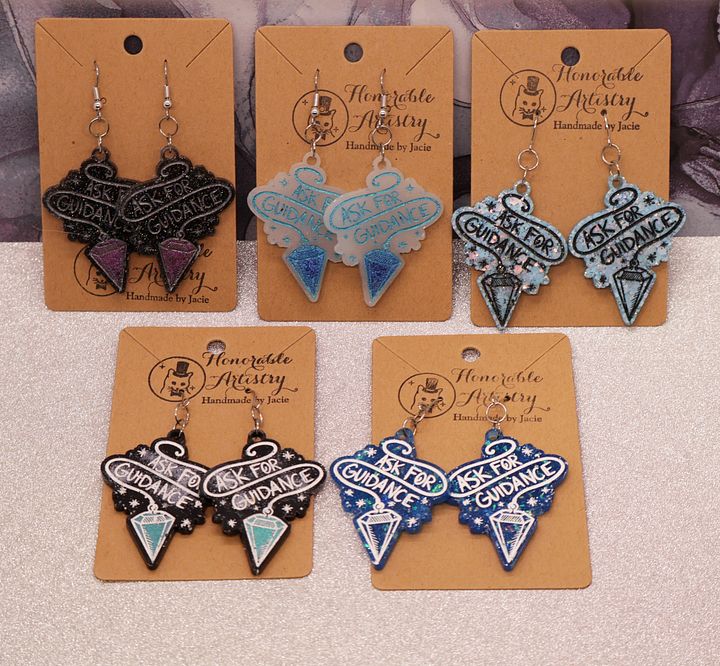 Ask for Guidance Earrings product image (2)