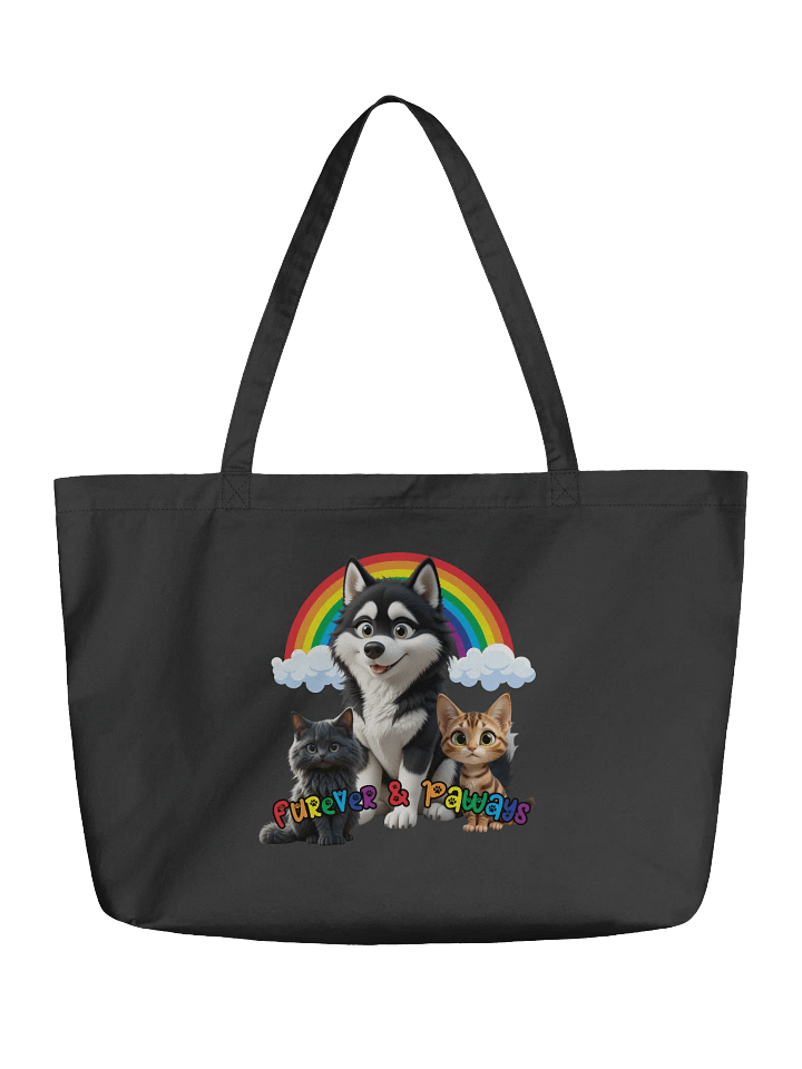 Furever & Paways Organic Cotton Tote product image (1)