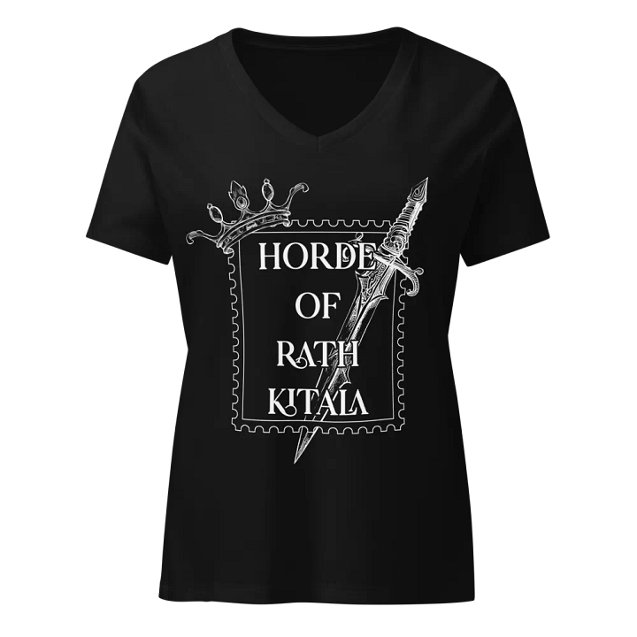 Rath Kitala Bella+Canvas Women's Relaxed V-Neck T-Shirt product image (9)