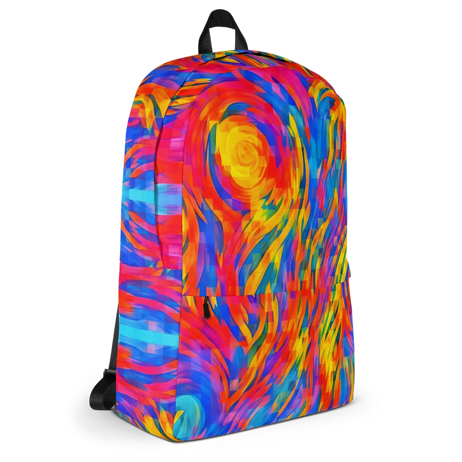 Digital Rainbow Pixels Flow - Backpack product image (1)