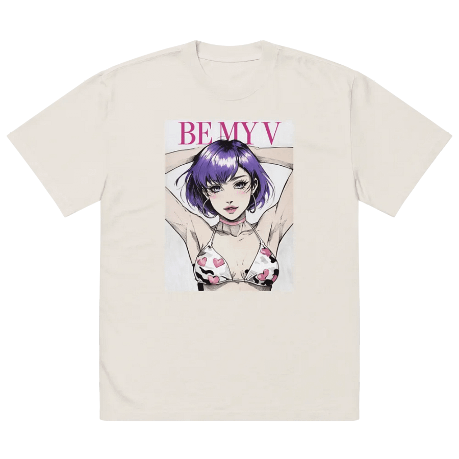 'Be My V' Print Faded Tee product image (2)