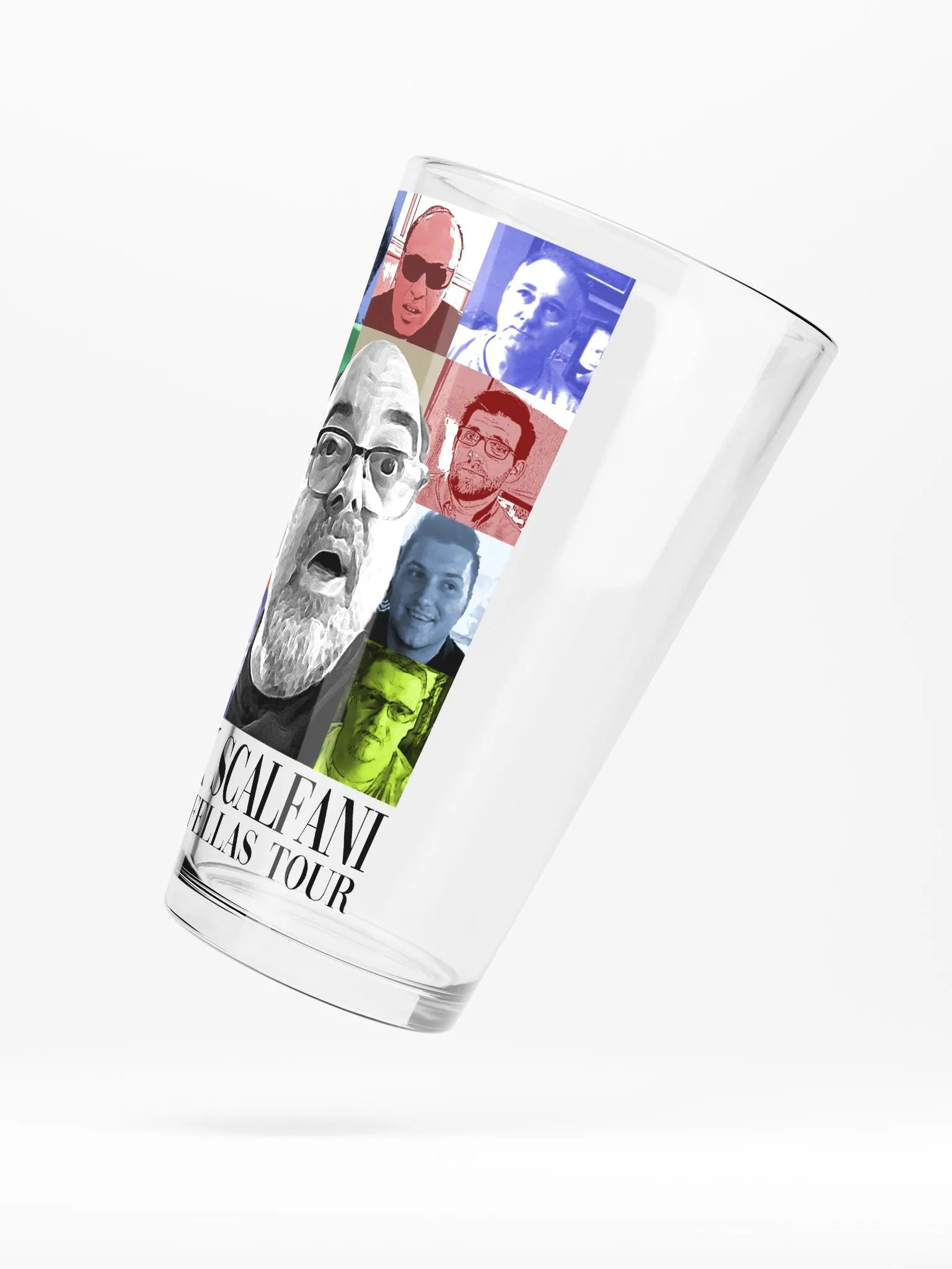 The Fellas Tour - 16 oz Pint Glass product image (5)