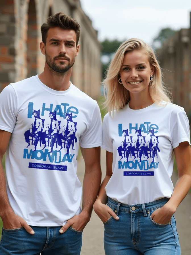 I Hate Monday | Unisex Tri-Blend-T-Shirt Bella + Canvas product image (1)