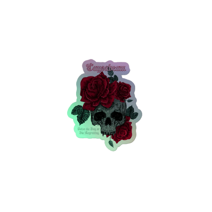 Holographic Skull Sticker product image (2)