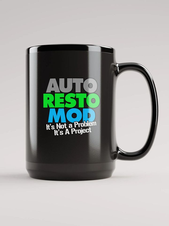 Clapped Out Mustang 15oz Autorestomod Mug with ARM Logo product image (2)