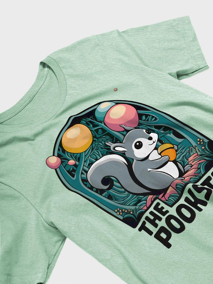 Supersoft and Flattering Lightweight Tee: Ethereal Pookster in the woods product image (3)