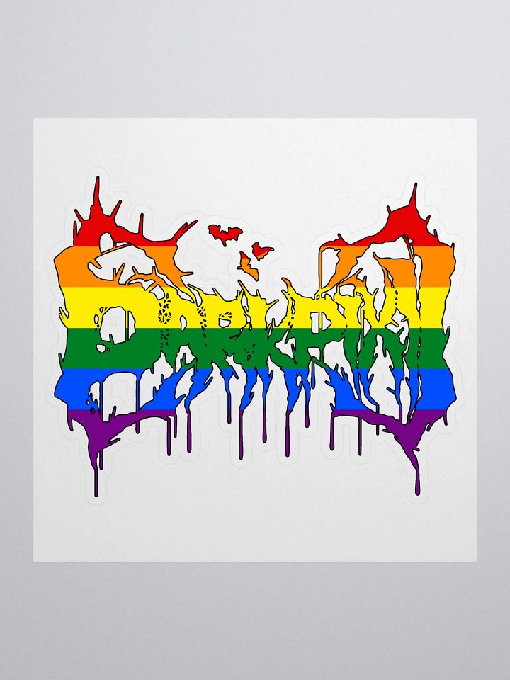 Darkpixi Pride Logo Sticker product image (2)