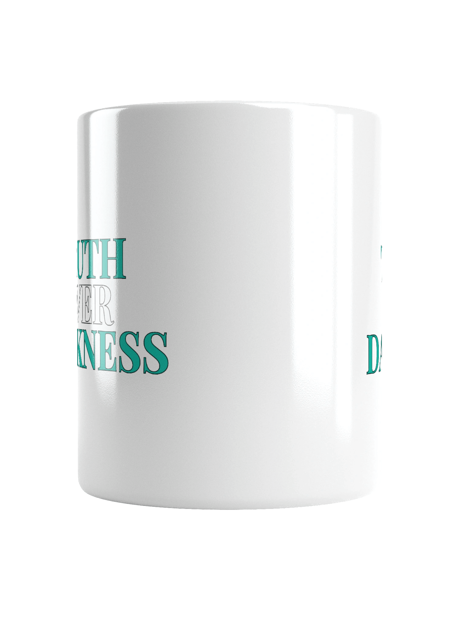 Truth Over Darkness White Mug - LTW product image (17)