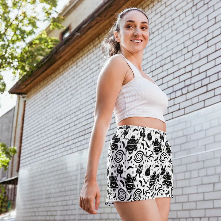 Taino Symbols All-Over Print Shorts product image (2)