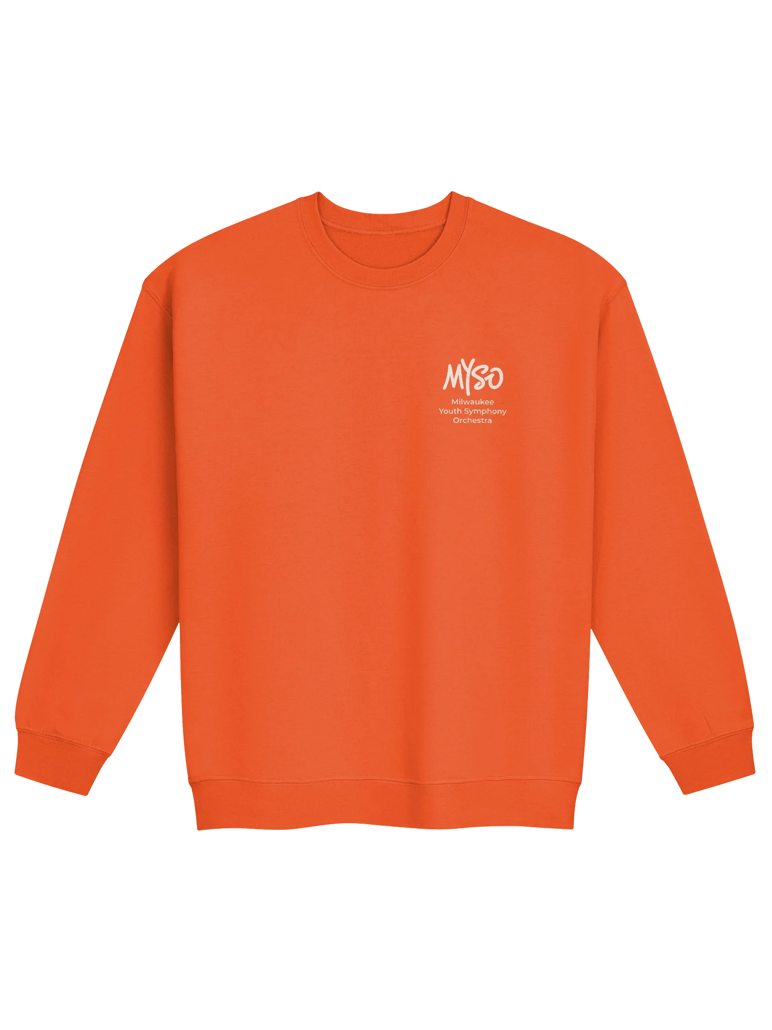 MYSO Orange Instrument Crewneck product image (1)