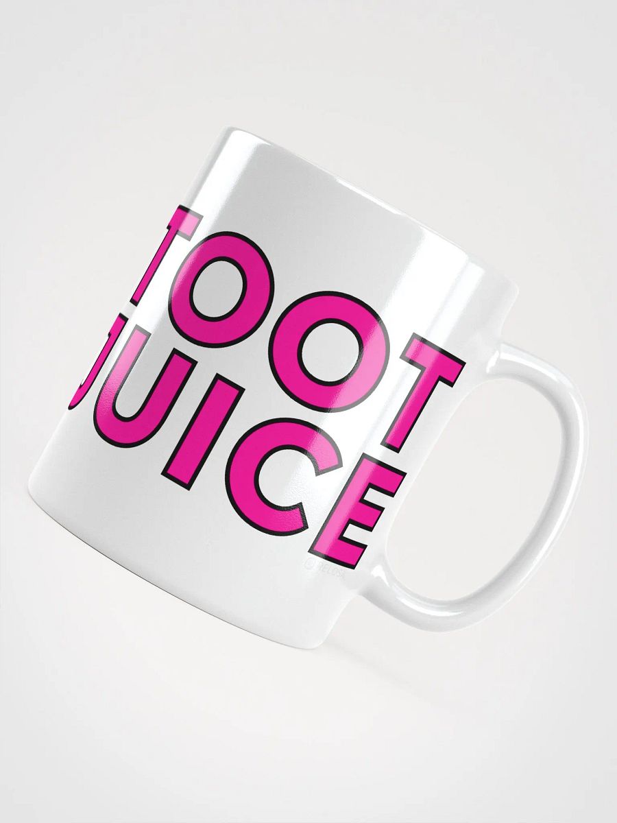 Toot Juice Pink Text White Mug product image (4)