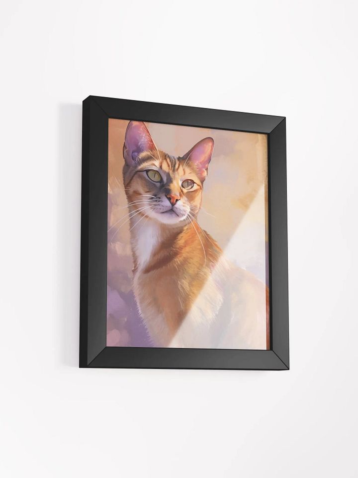 Whiskered Wonder Framed Art Print product image (4)