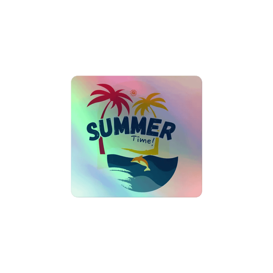 Summer Vibes Holographic Sticker Pack product image (1)