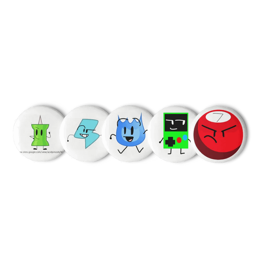 Acid pin, bolty soul Firey, Gamebro and 7-ball pins. product image (2)