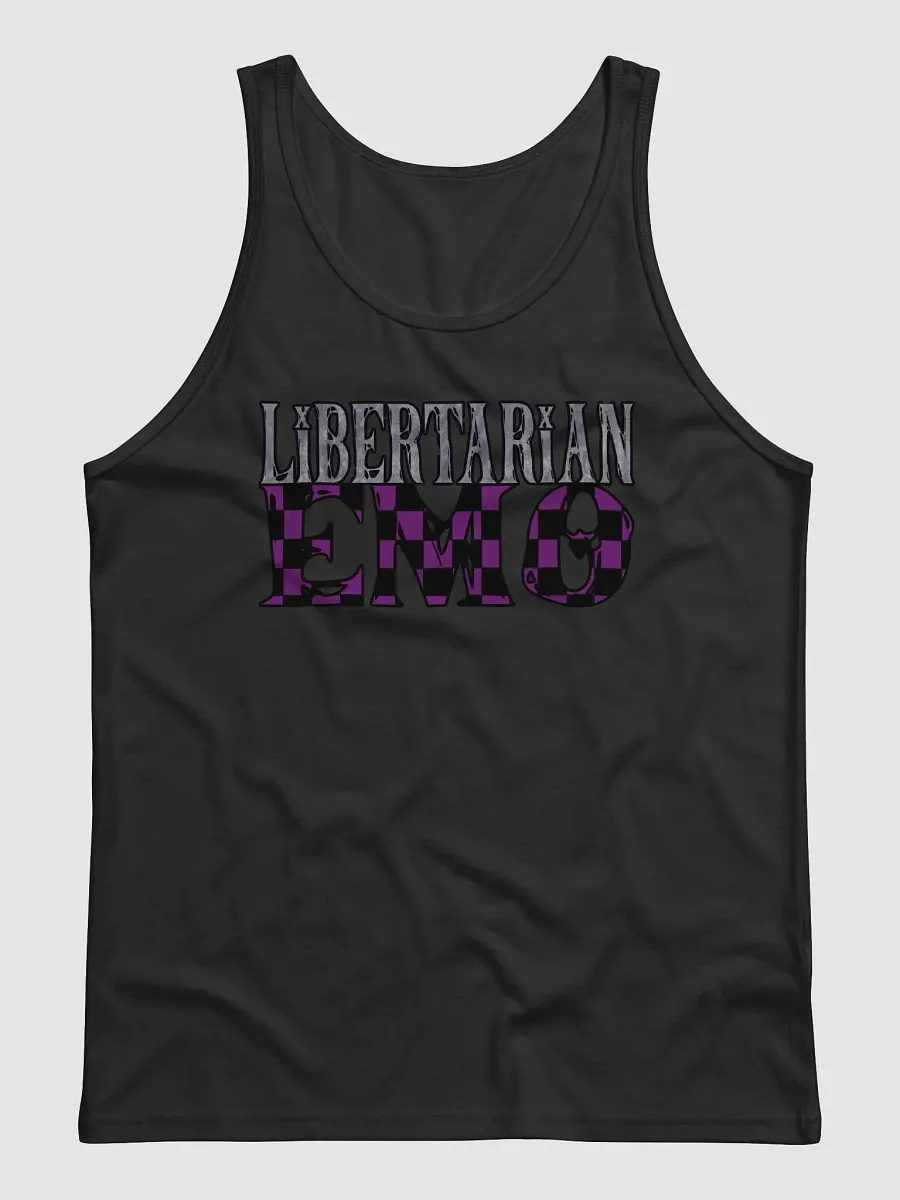 Libertarian Emo - Tank Checkered product image (1)