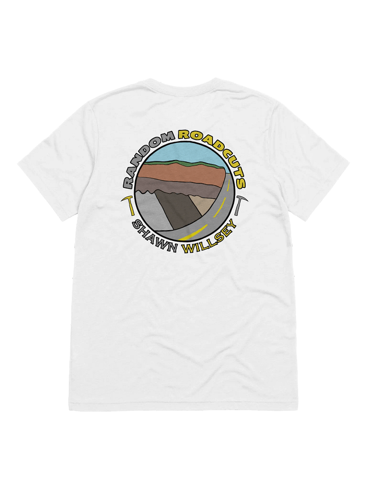 Random Roadcuts Tee w/logo on back product image (2)