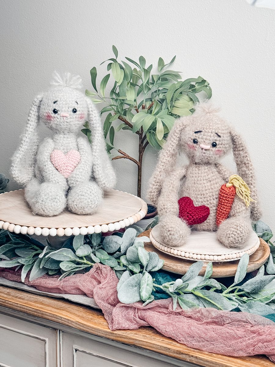 Be My Bunny Crochet Pattern - Free Pattern for Valentines or Easter product image (9)