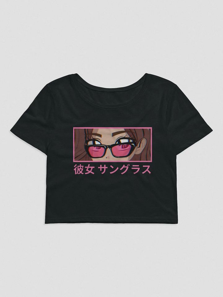 Anime Shades Crop Tee (Pink) product image (2)