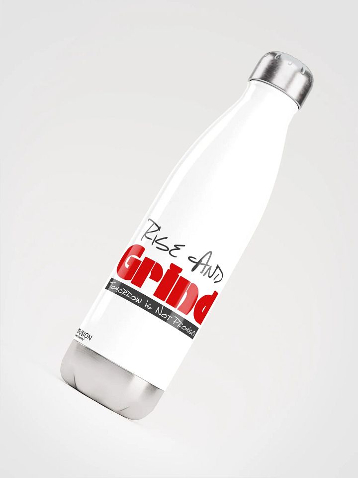 Rise and Grind Stainless Steel Water Bottle product image (1)