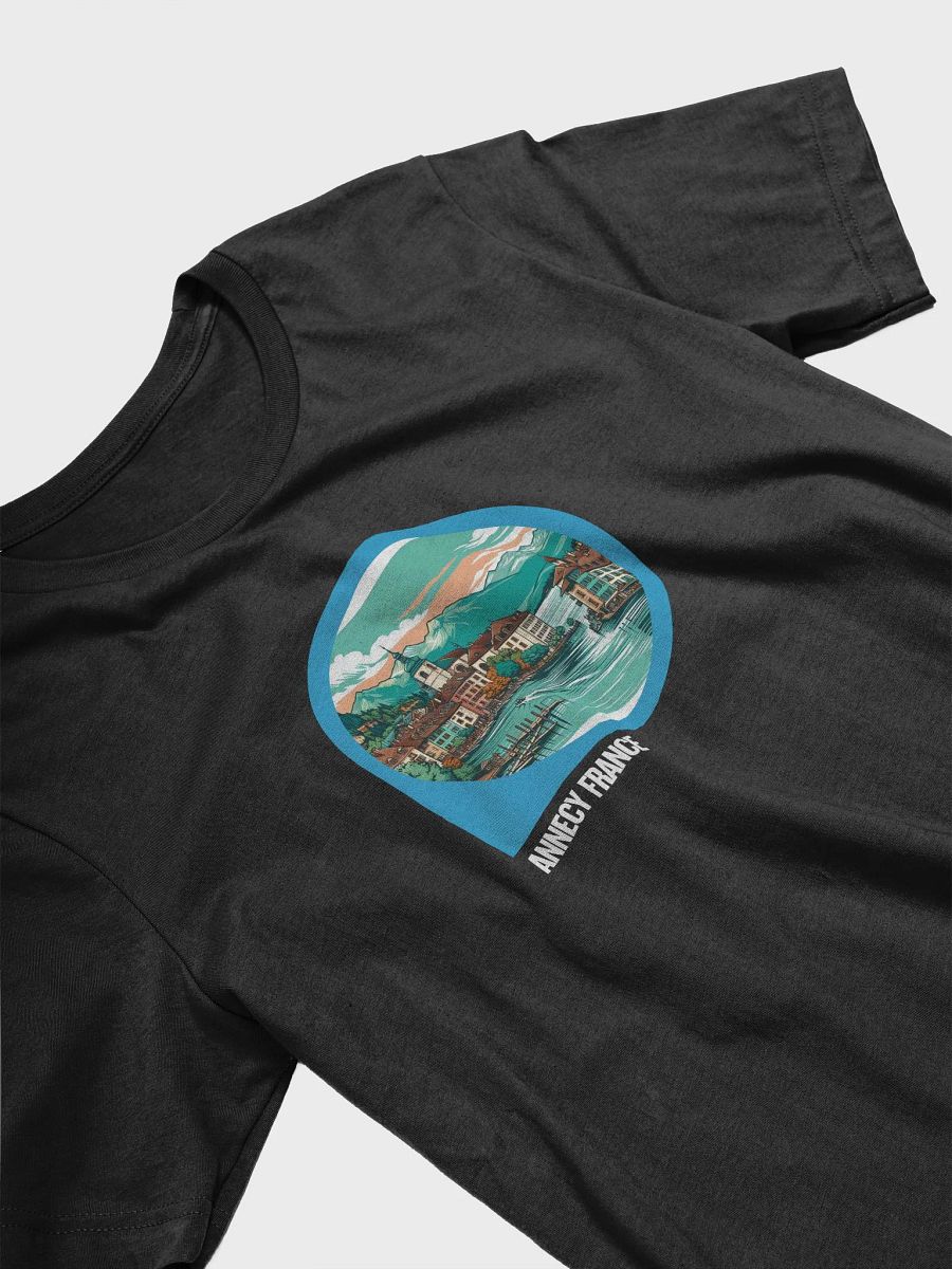 Bella+Canvas Supersoft T-Shirt | AI Design Annecy city product image (4)