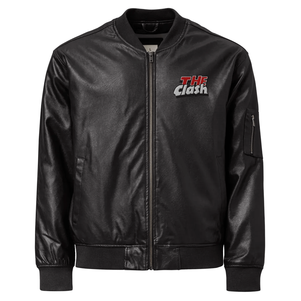 The Clash Faux Leather Jacket product image (1)