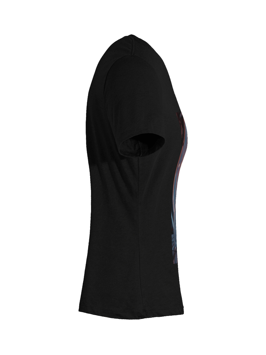Dark Blackest Light V-Neck T-shirt product image (71)
