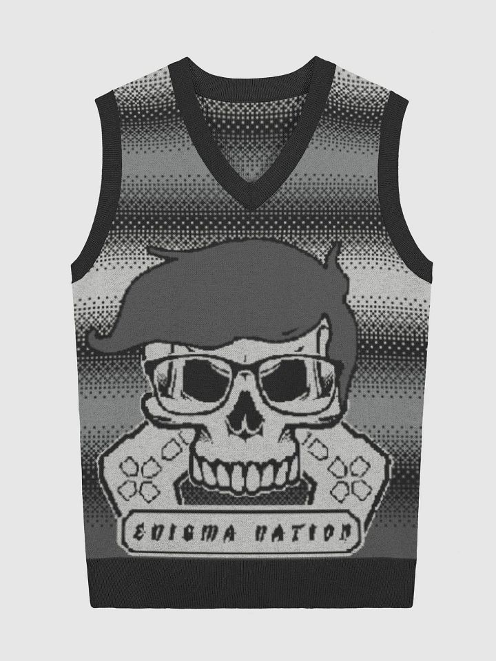 Enigma Nation Knitted V-Neck Vest 28 product image (3)