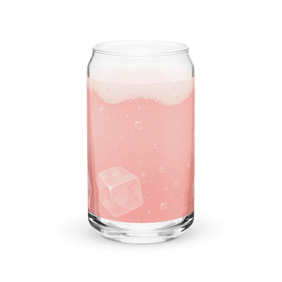 Strawberry Soda Can-Shaped Glass product image (1)
