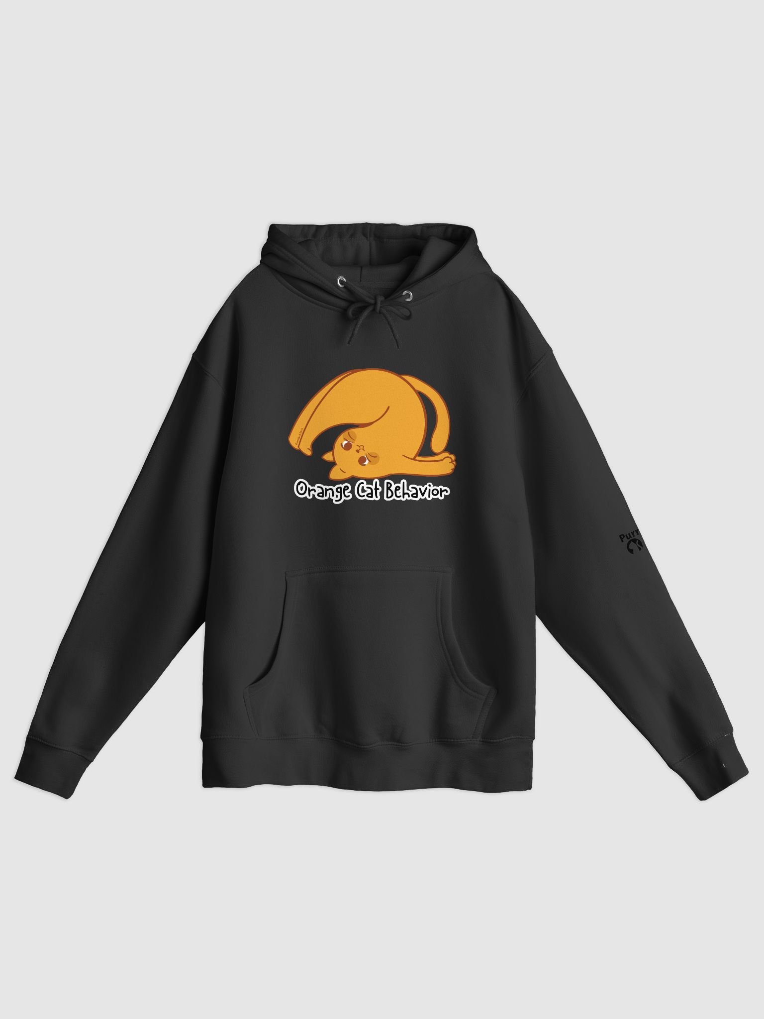 Orange Cat Behavior Hoodie product image (4)
