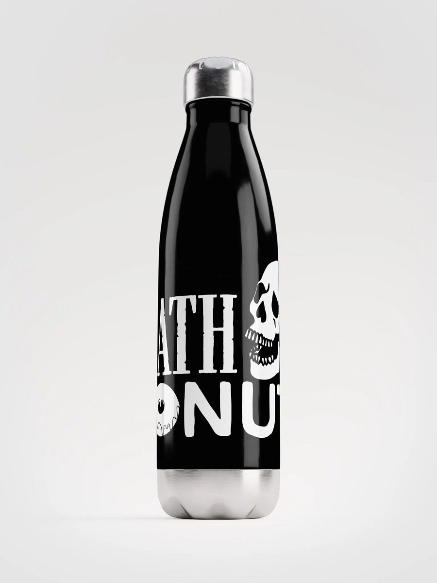Death or Donuts Stainless Steel Water Bottle product image (1)