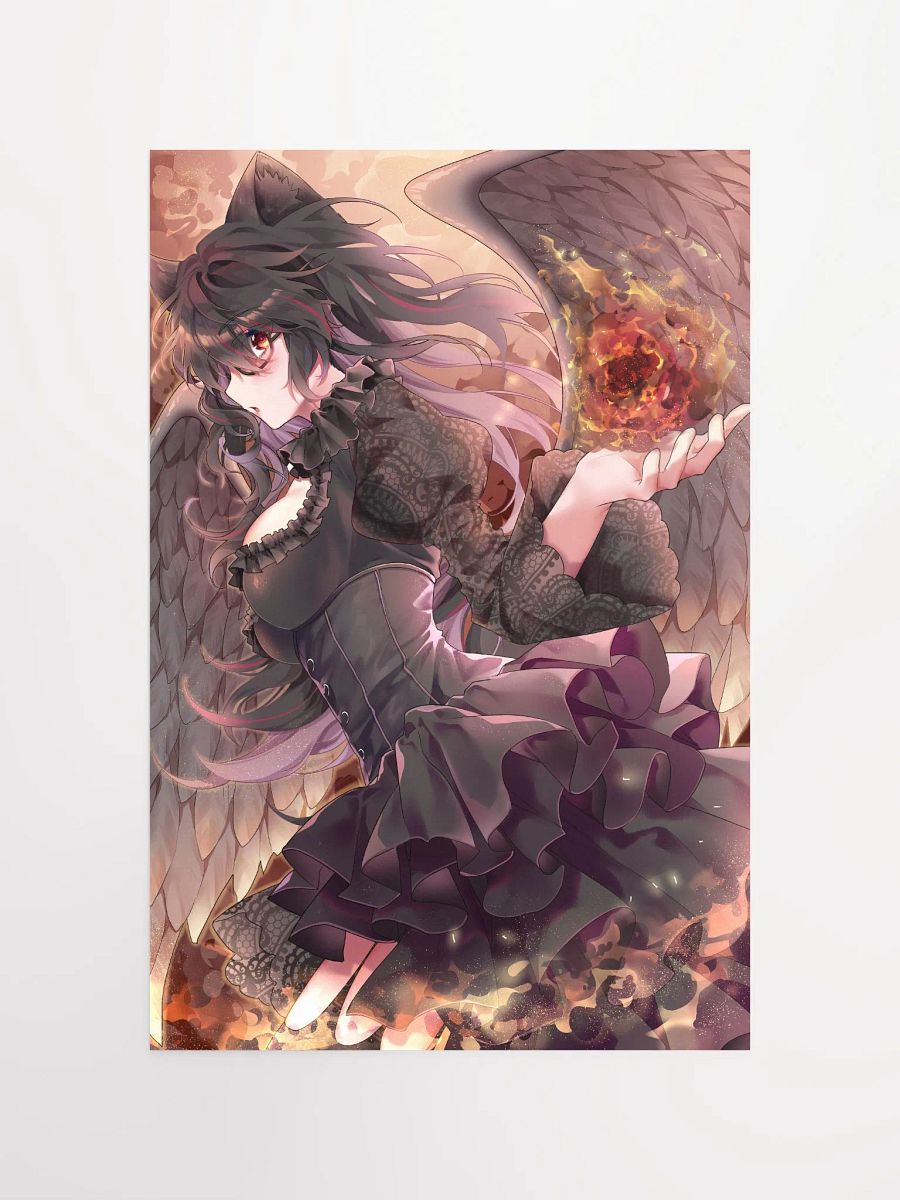 Mizuki and Fire Poster product image (4)