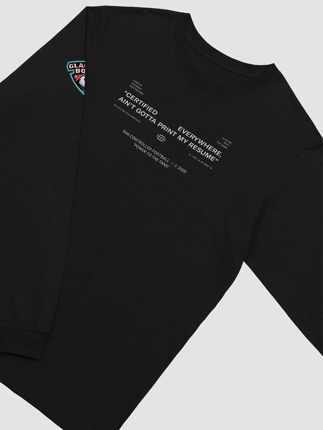 GLACIER BOYZ CERTIFIED LONG SLEEVE TEE product image (1)