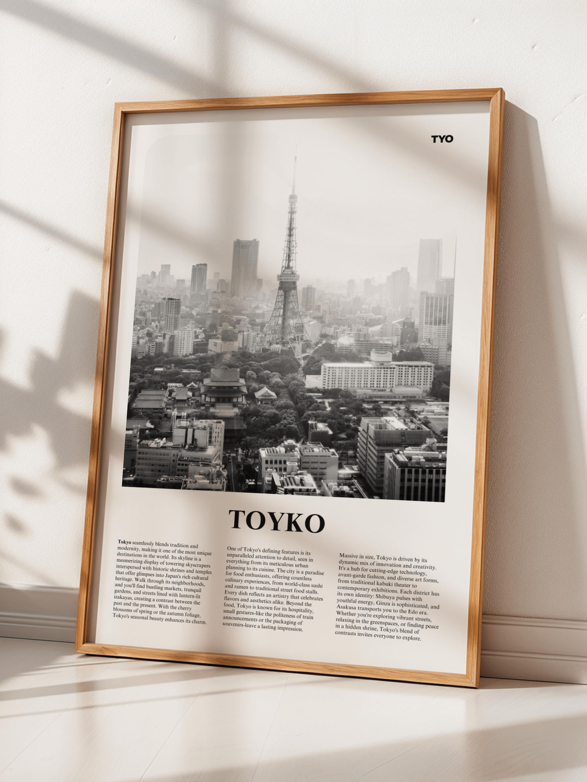 Tokyo 01 Newspaper Poster product image (2)