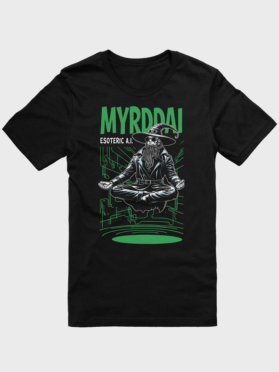 MYRDDAI: 90s Retro Cyberpunk Style with Back Logo - Iconic T-Shirt product image (1)