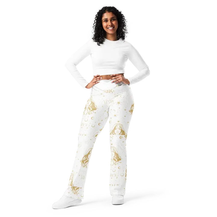 Virgo Symmetric Vibe Flare Leggings product image (2)