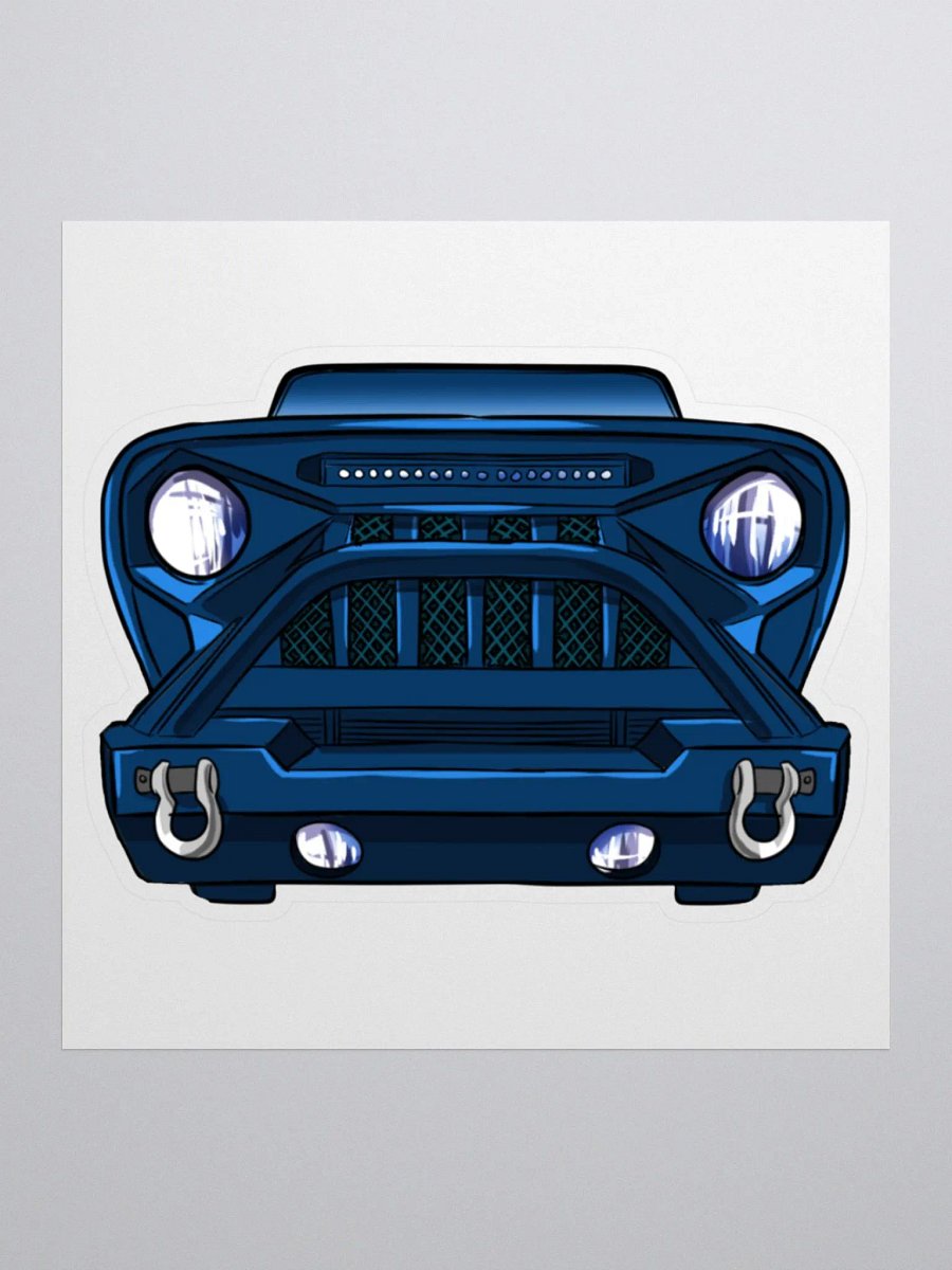 Blue Jeep Sticker product image (2)
