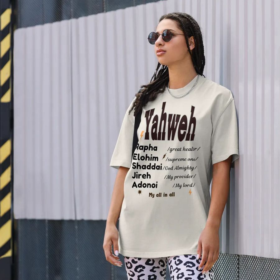 Yaweh Oversize T-Shirt product image (2)