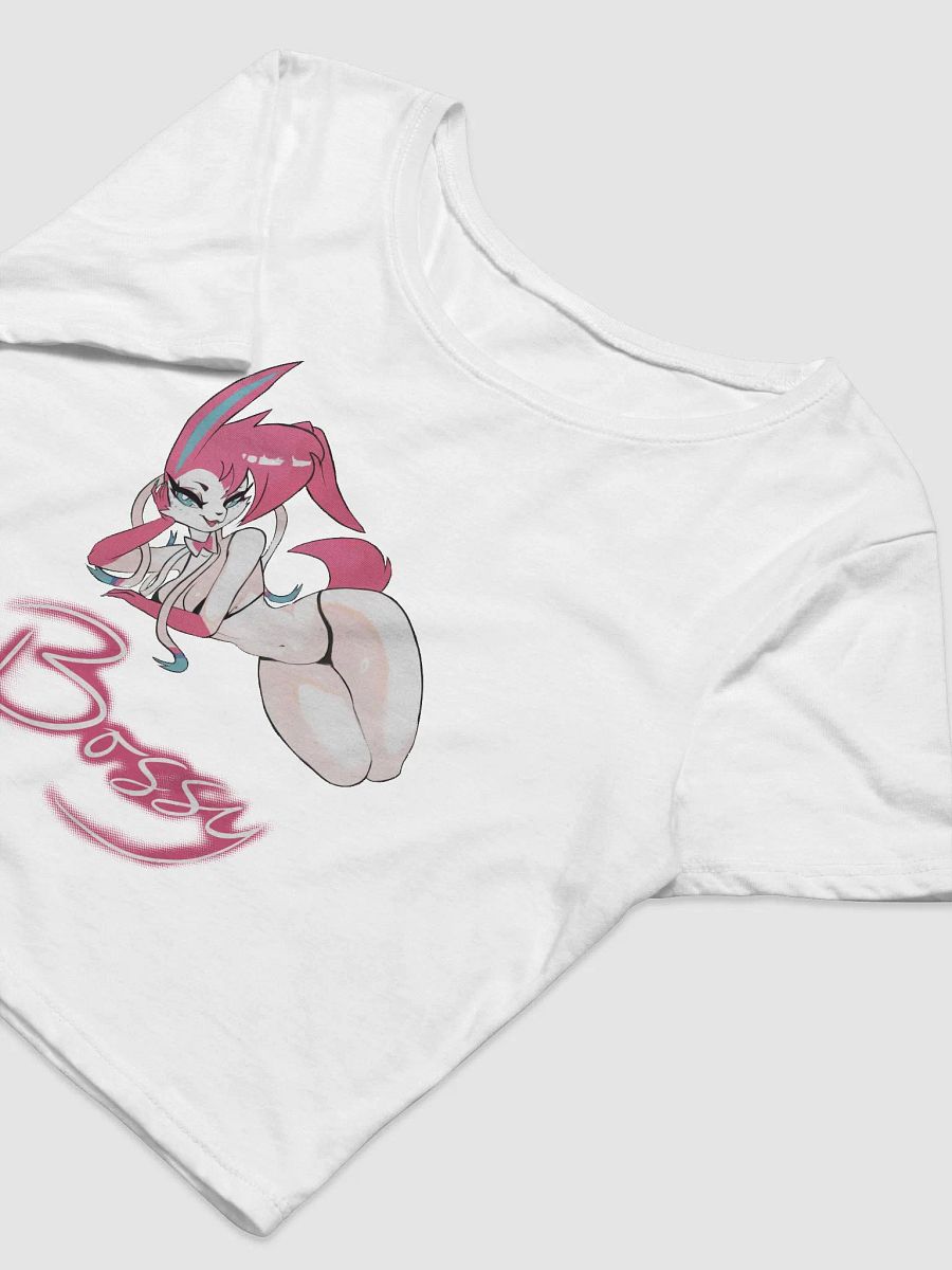 SylvyBoss Crop Tee White product image (5)