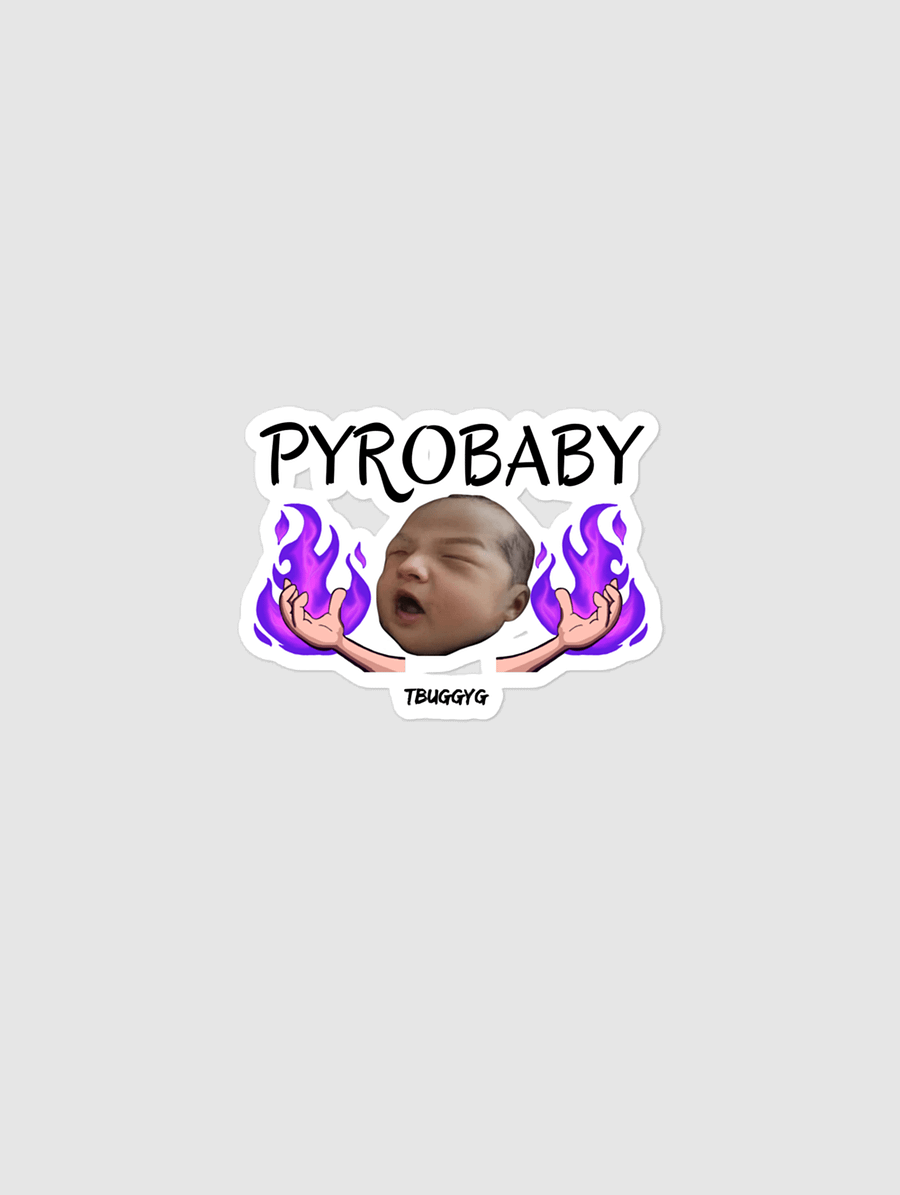 Pyrobaby sticker product image (1)