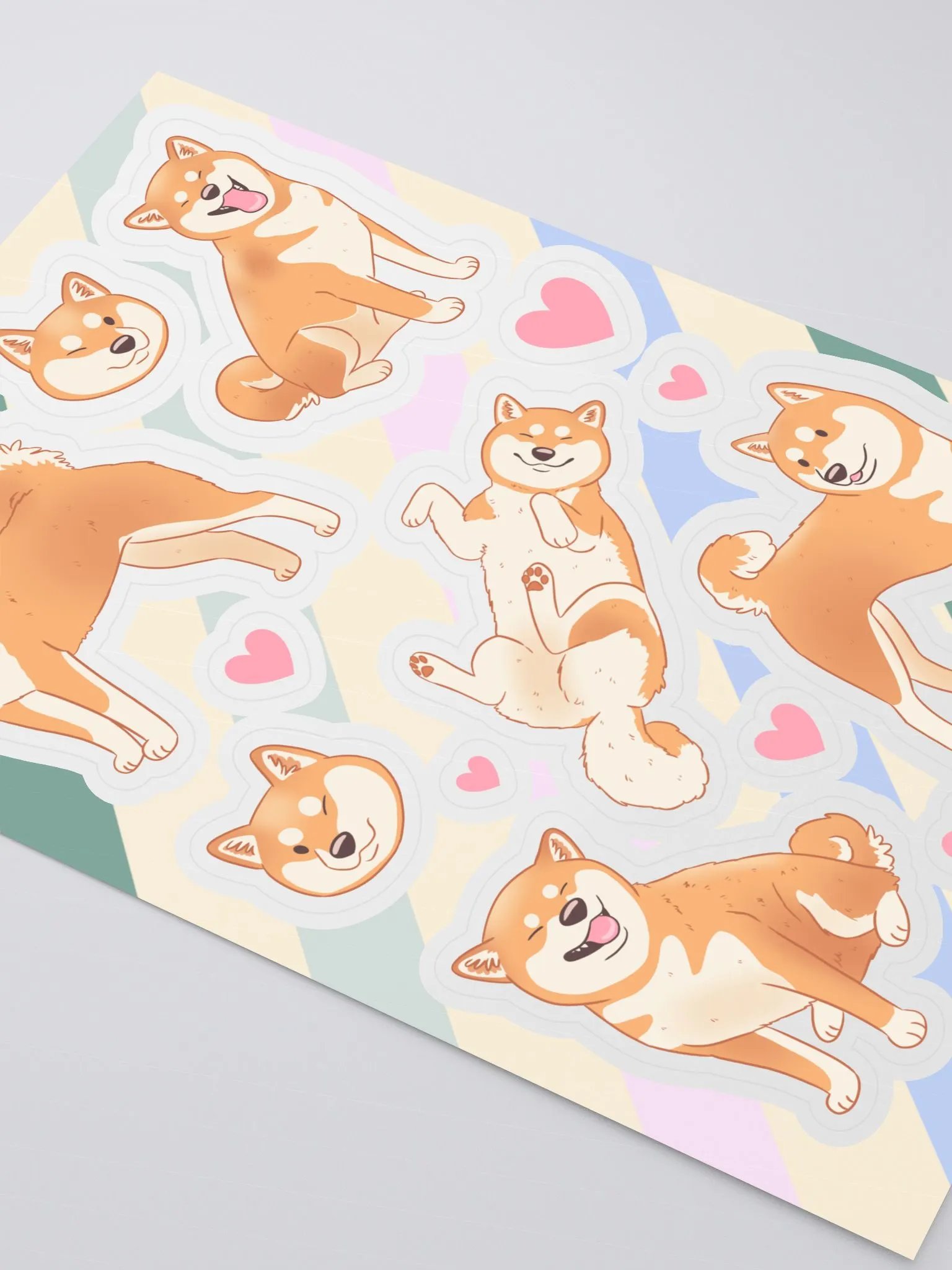 Shiba Inu Love - Sticker Sheet Set product image (3)