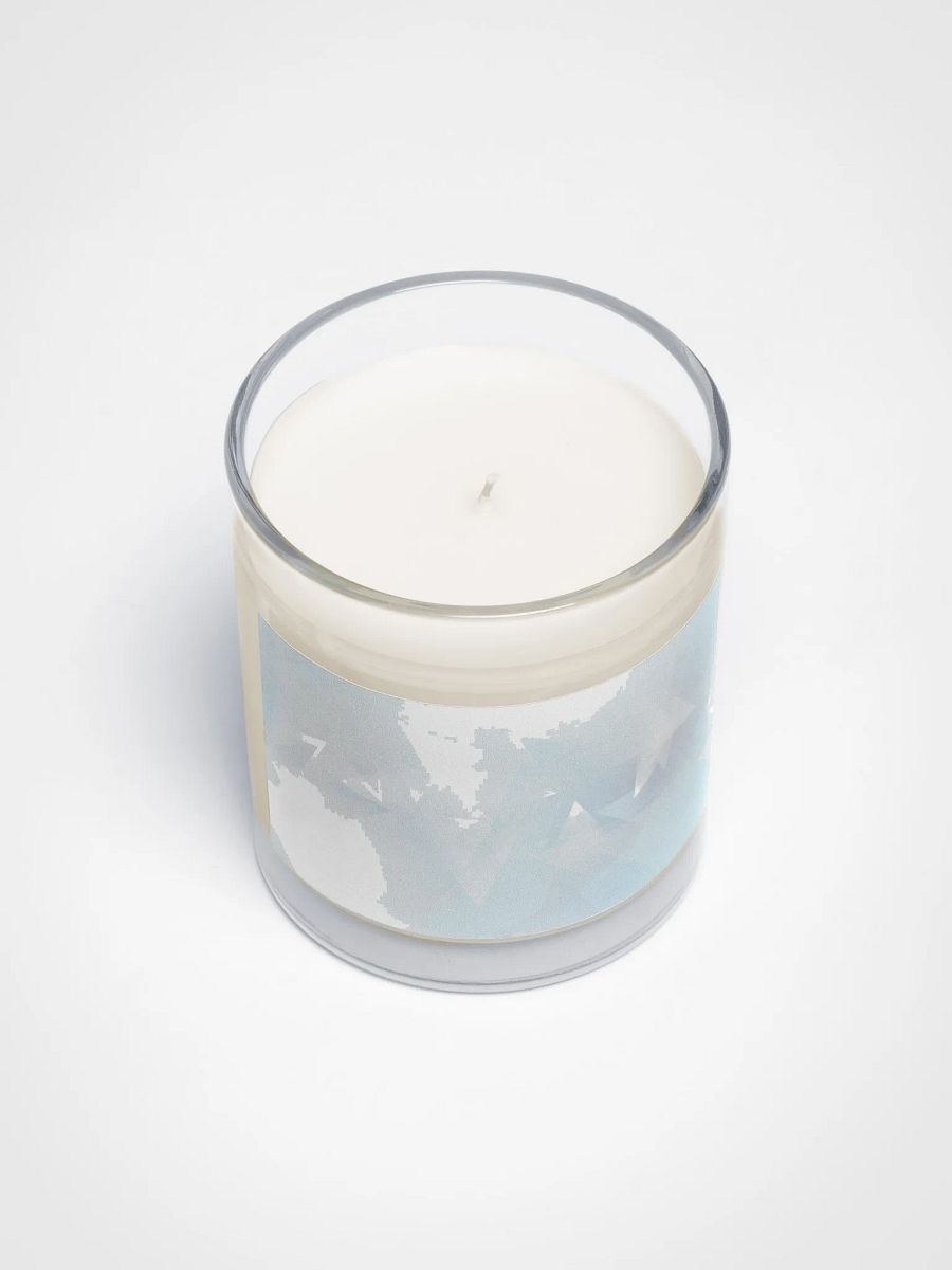 Pure Glow Soy Wax Candle – Clean Burn in a Clear Glass Jar product image (3)