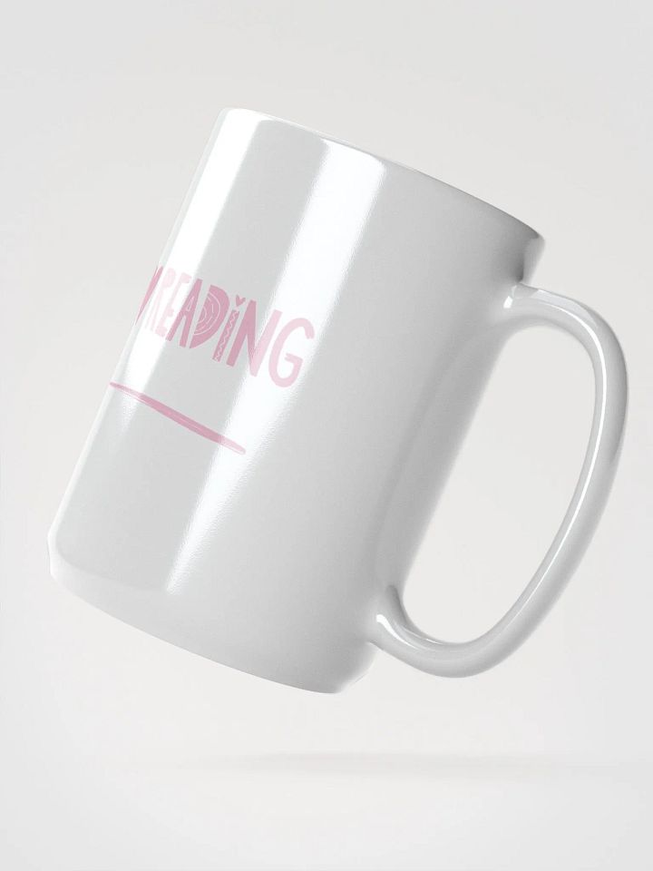 I ♥ READING White Glossy Mug 📖 product image (2)
