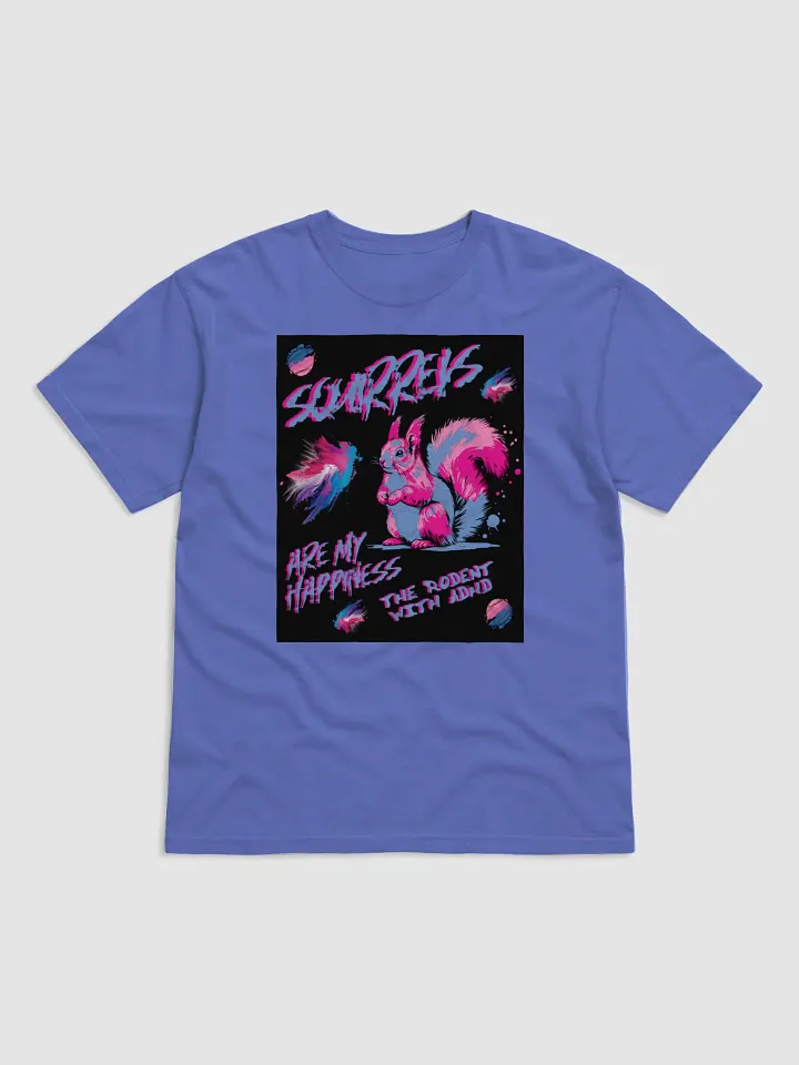 SQUIRRELS AR EMY HAPPINESS PIGMENT DYED TEE product image (1)