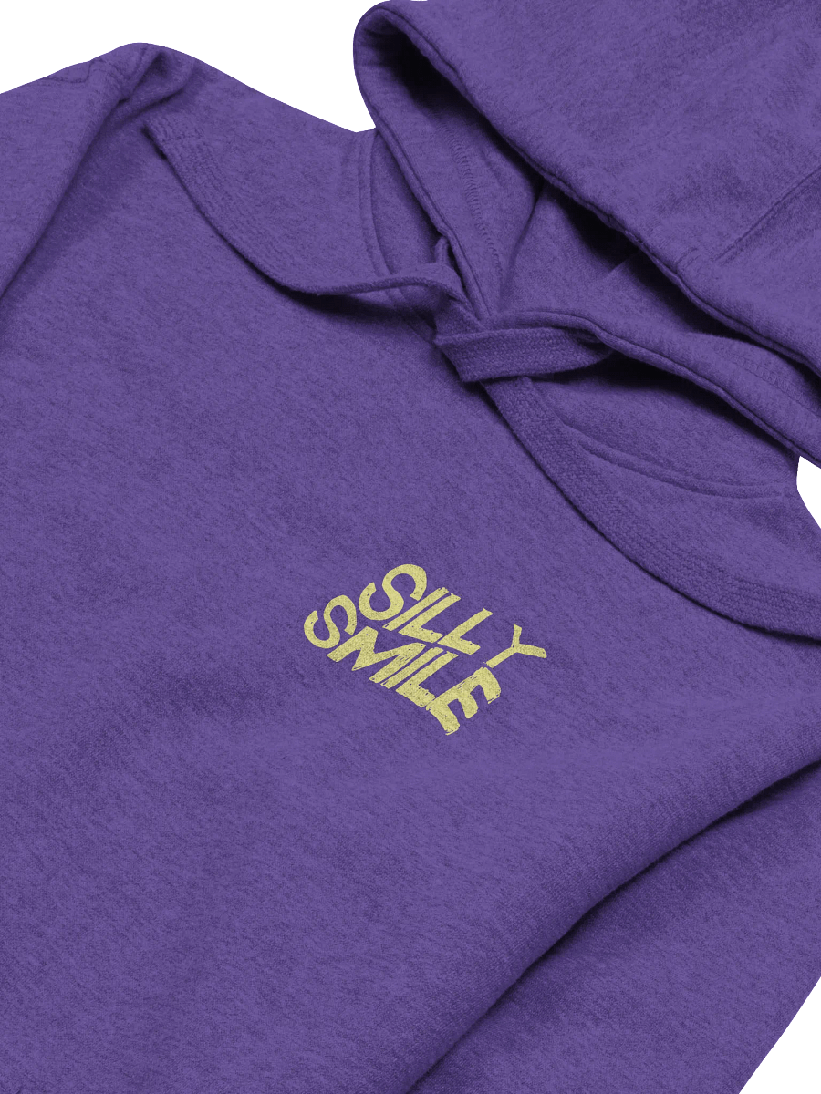 Silly Smile Hoodie Purple product image (3)