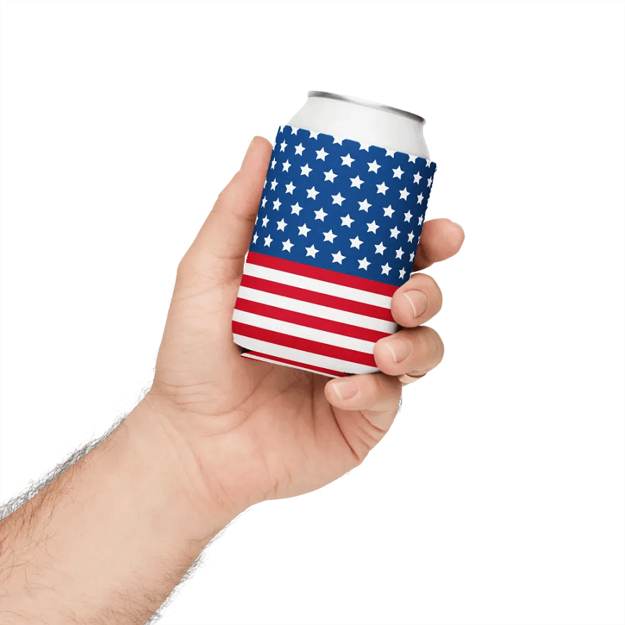 Stars & Stripes Can Cooler product image (6)