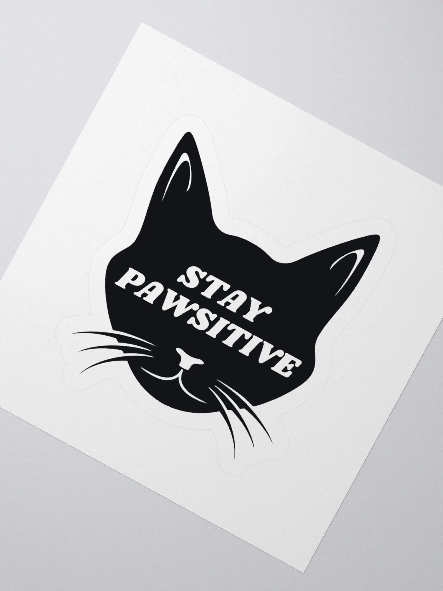 Stay Pawsitive Sticker product image (5)