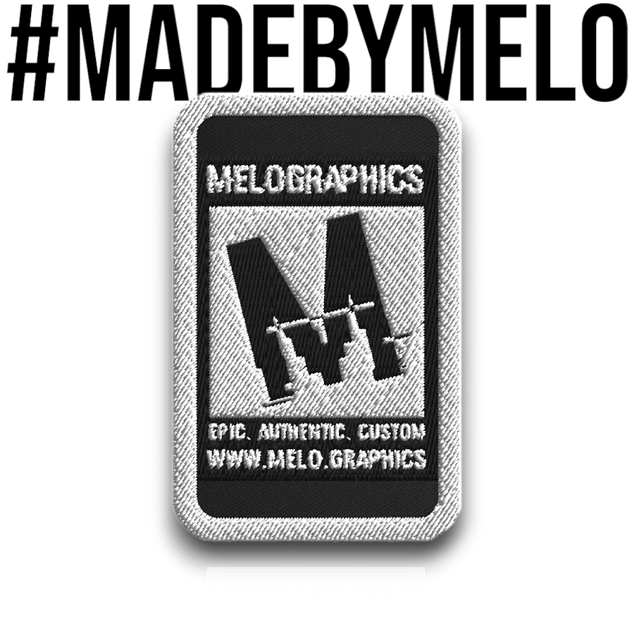 Rated M for MELO - Embroidered Patch | #MadeByMELO product image (1)