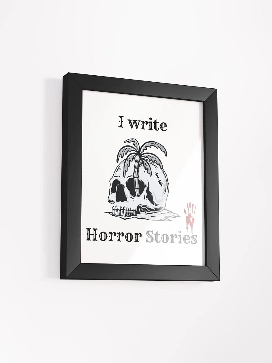 I write Horror Stories Framed Poster product image (18)