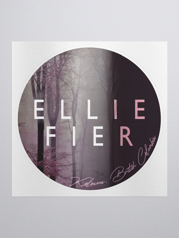 ELLIE FIER Wildwoods Sticker product image (1)